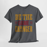 Unisex Oversized Tee: Be the Game Changer Shirt, Motivational Gift, Casual Wear, Workout Attire, Unisex Cotton Top Printify