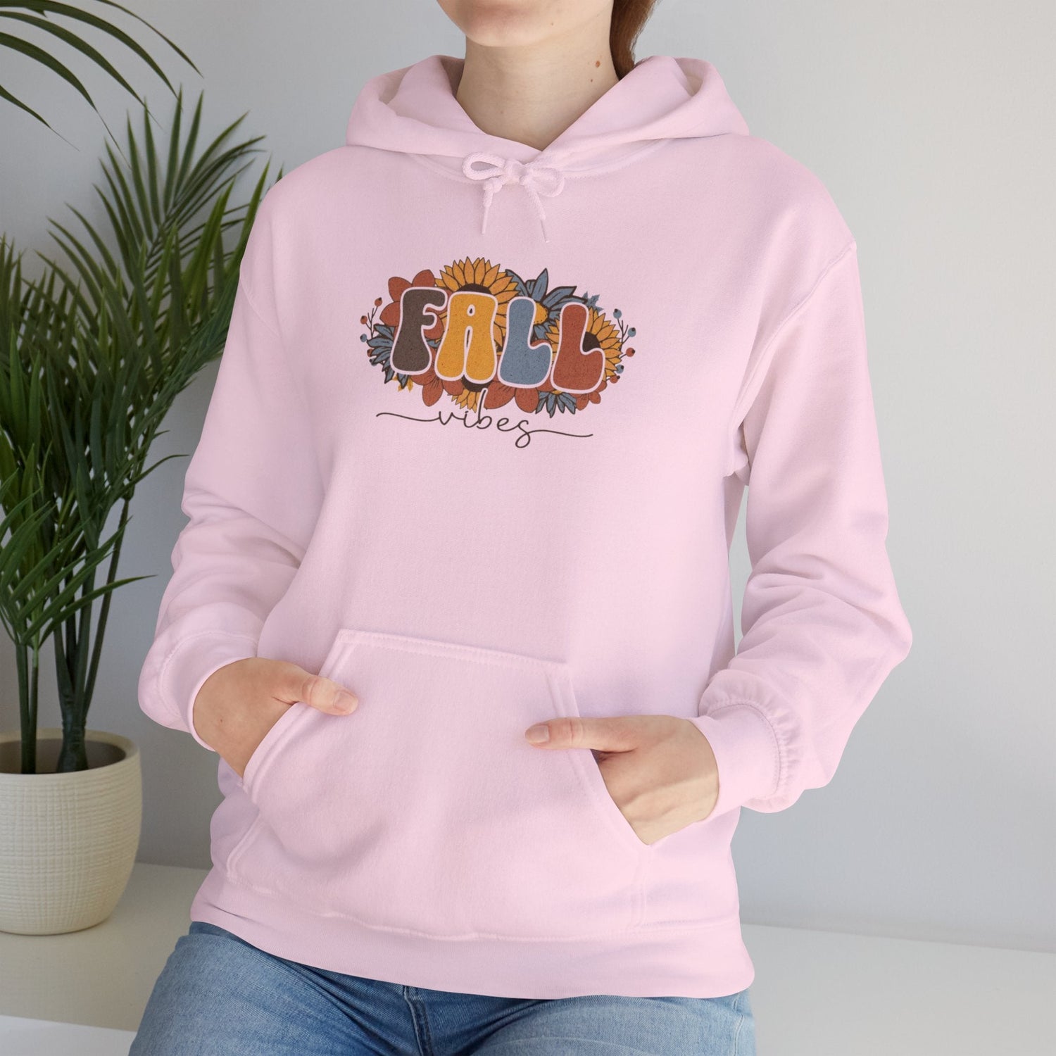 Fall Vibes Unisex Hoodie, Cozy Autumn Sweatshirt, Seasonal Fashion, Fall Gift, Casual Wear, Perfect for Thanksgiving Printify