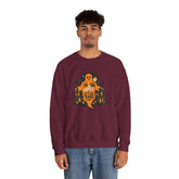 Unisex Halloween Ghost Sweatshirt - Spooky Vibes, Cozy Apparel, Perfect for Fall, Ghost Lover Gift, Halloween Celebration Printify
