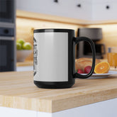 Fishing Enthusiast Mug - Be Patient and Calm Motto, Gift for Anglers, Coffee Lovers, Fishing Decor, Outdoor Fun, Camping Essentials Printify