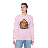 Unisex Halloween Ghost Sweatshirt - Spooky Vibes, Cozy Apparel, Perfect for Fall, Ghost Lover Gift, Halloween Celebration Printify