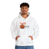 Halloween Pumpkin Sweatshirt, Spooky Fall Apparel, Cozy Hoodie, Unisex Halloween Clothing, Perfect Gift for Halloween Printify