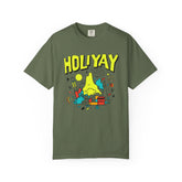 Holi-Yay Graphic T-Shirt, Fun Summer Tee, Unique Gift, Casual Wear, Birthday, Holiday Celebration, Unisex Apparel Printify
