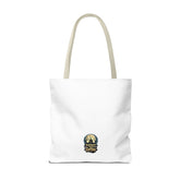 Nightmare Before Coffee Tote Bag, Halloween Tote, Spooky Drink Carrier, Gift for Coffee Lovers, AOP Design Bag Printify