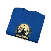 Nightmare Before Coffee Tee, Halloween T-Shirt, Coffee Lover Gift, Spooky Shirt, Unisex Graphic Tee, Autumn Apparel Printify