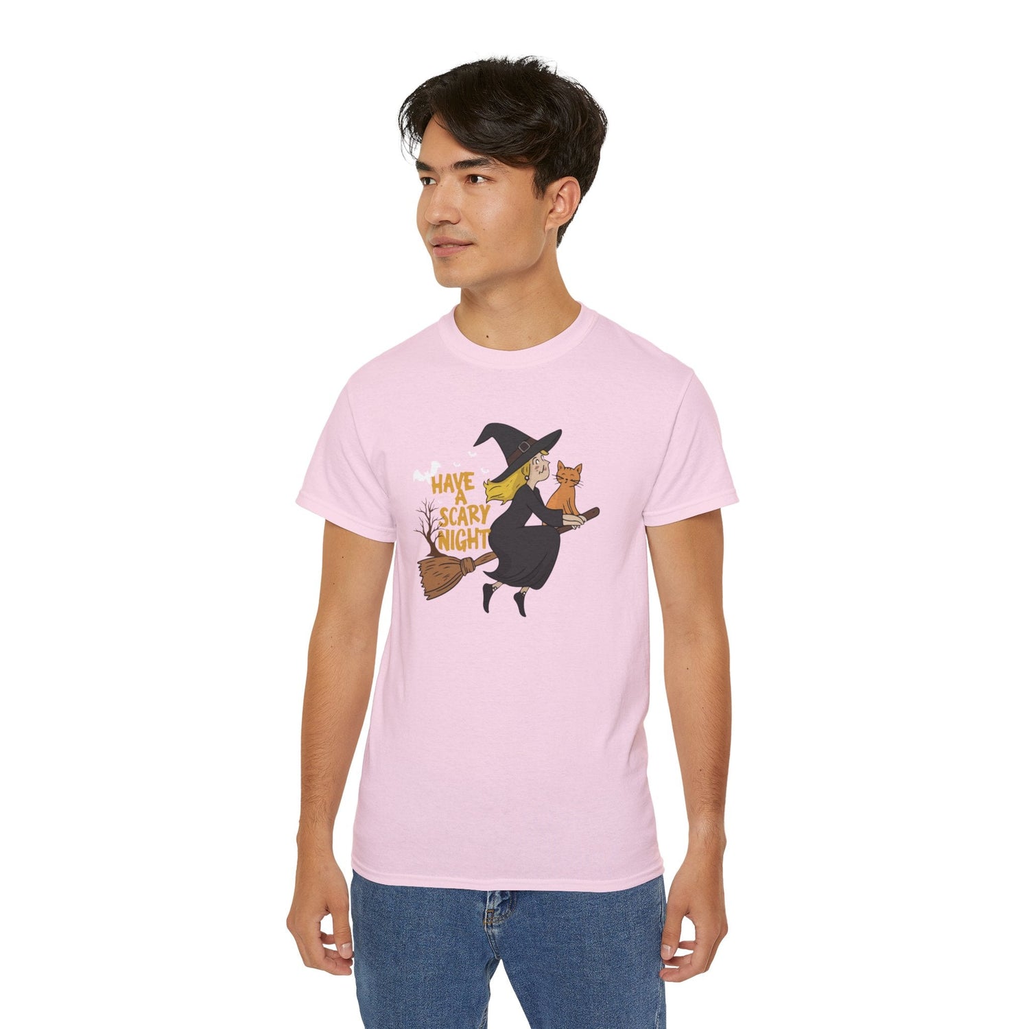 Halloween Witch T-Shirt, Funny Tee, Spooky Apparel, Costume Party Shirt, Fall Fashion, Trick or Treat Printify