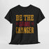 Unisex Oversized Tee: Be the Game Changer Shirt, Motivational Gift, Casual Wear, Workout Attire, Unisex Cotton Top Printify