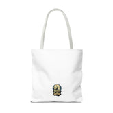 Nightmare Before Coffee Tote Bag, Halloween Tote, Spooky Drink Carrier, Gift for Coffee Lovers, AOP Design Bag Printify