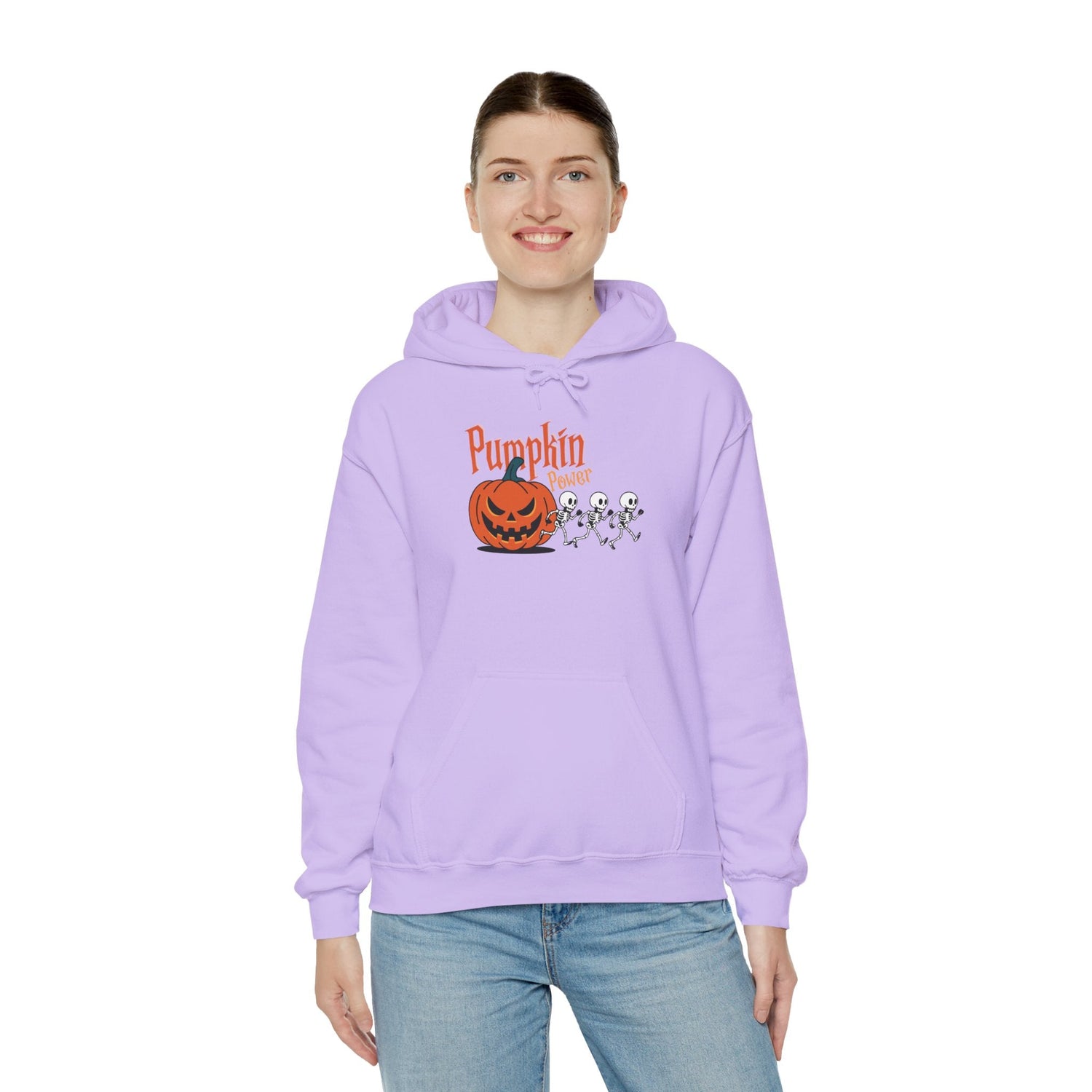 Halloween Pumpkin Sweatshirt, Spooky Fall Apparel, Cozy Hoodie, Unisex Halloween Clothing, Perfect Gift for Halloween Printify