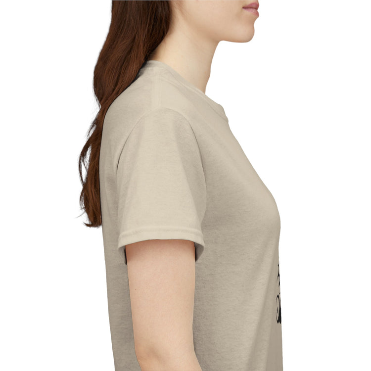 Whimsical Forest Silhouette Tee, Unisex Heavy Cotton T-Shirt, Fall Fashion, Halloween Shirt, Nature Lover Gift Printify