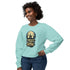 Unisex Lightweight Crewneck Sweatshirt - Nightmare Before Coffee Printify