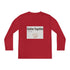 Thanksgiving Youth Long Sleeve Tee, Gather Together Shirt, Kids Long Sleeve Shirt, Family Celebration Apparel, Holiday Gift Printify