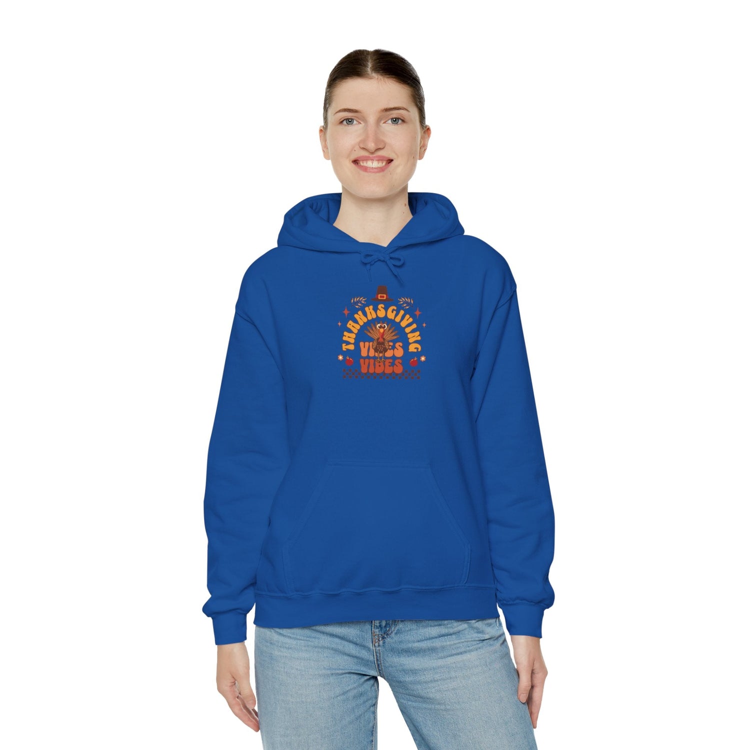 Autumn Vibes Unisex Hoodie with Cozy Design, Perfect for Fall, Sweatshirt, Ideal for Thanksgiving, Gift, Casual Wear Printify