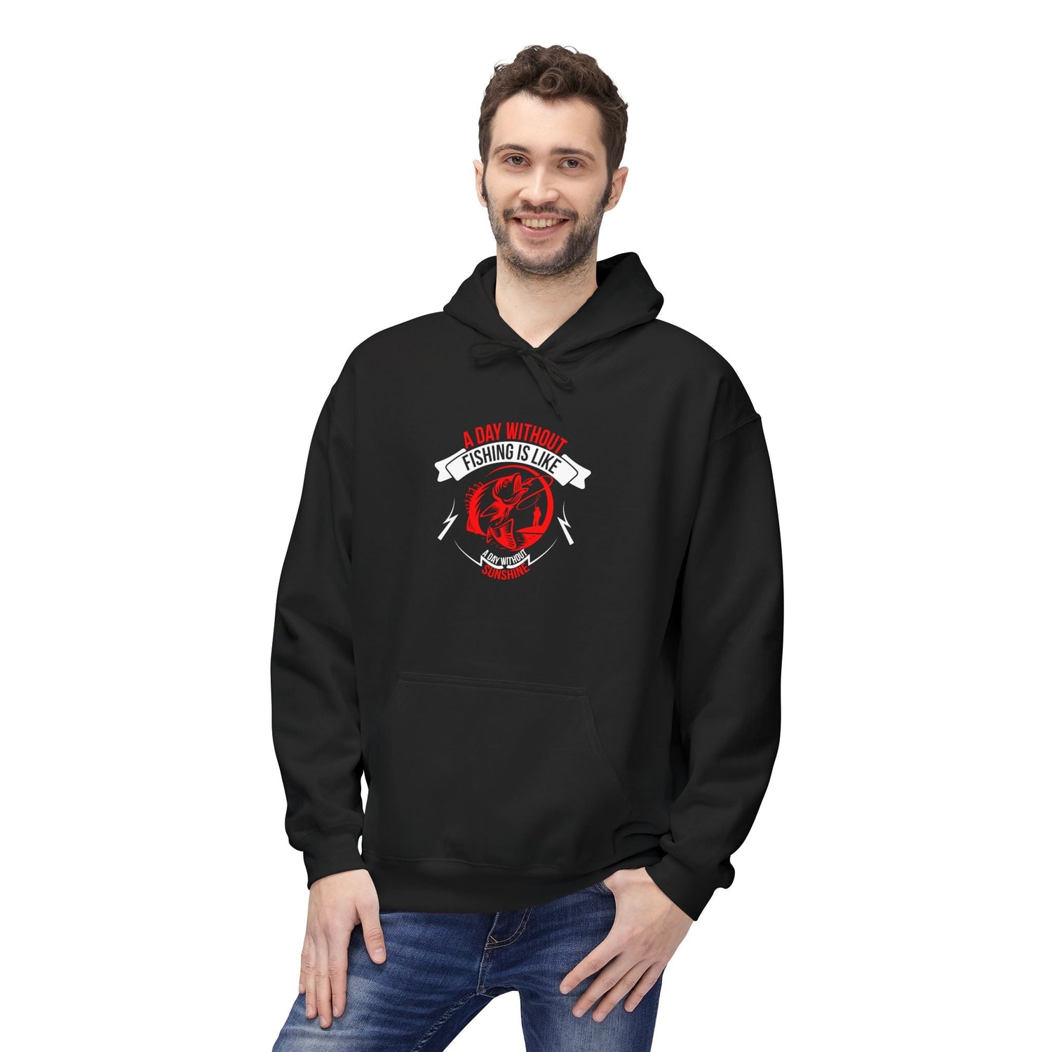 Bold Vintage-Inspired Fleece Hoodie | Unisex Sweatshirt for Comfort | Perfect for Casual Wear, Gifts, Holidays, and Events Printify