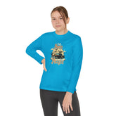 Youth Long Sleeve Competitor Tee - Vibrant Graphic Tee for Kids, Perfect for Casual Outings, Halloween, Parties, Everyday Wear, Unique [...] Printify