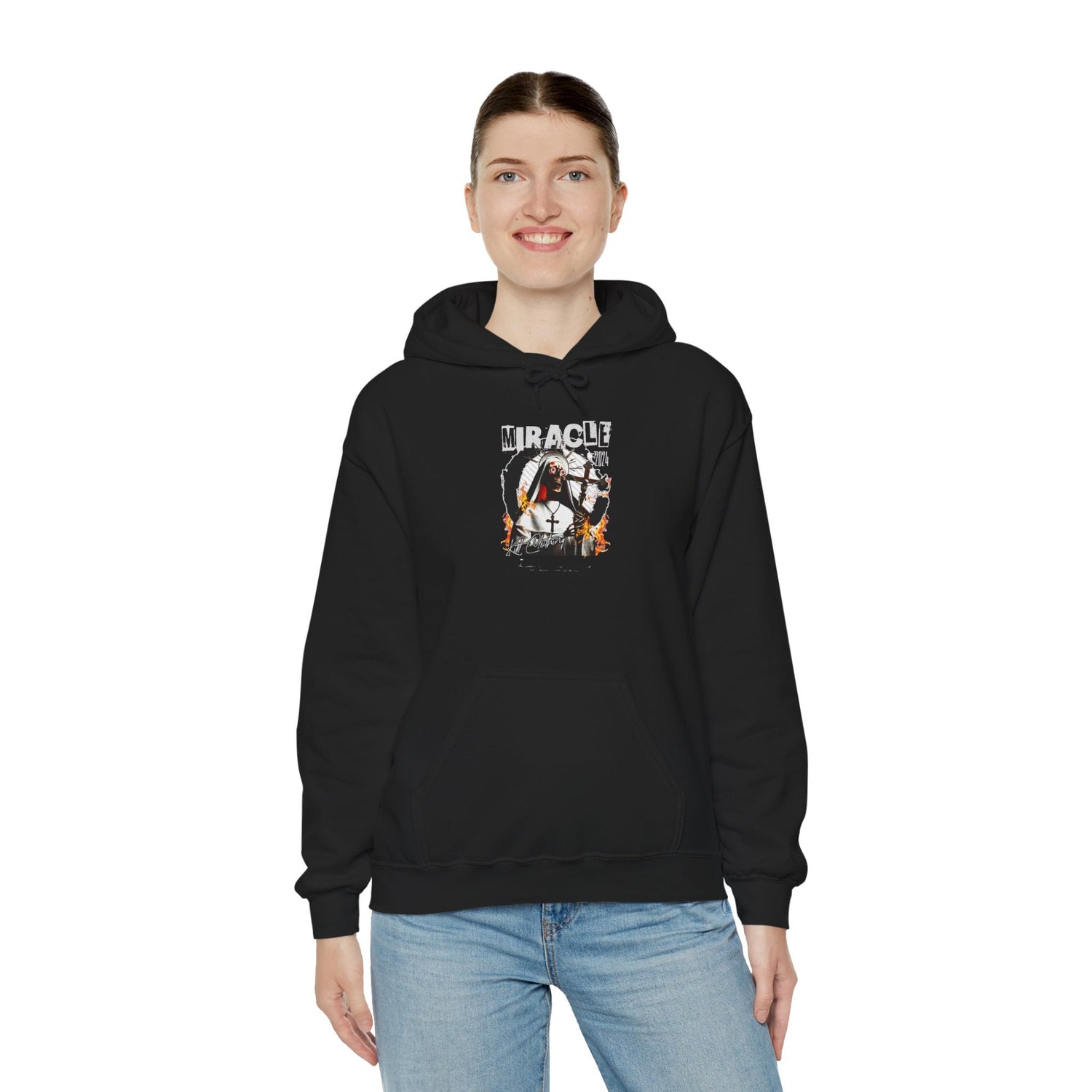Cozy Graphic Hoodie for Casual Vibes, Perfect for Relaxing, Warmth, and Everyday Comfort, Gift for Friends, Birthday, Casual Wear Printify