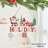 Christmas Tree Ornaments Christmas Wooden English Letter Card Ornaments My Store