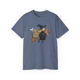 Halloween Witch T-Shirt, Funny Tee, Spooky Apparel, Costume Party Shirt, Fall Fashion, Trick or Treat Printify
