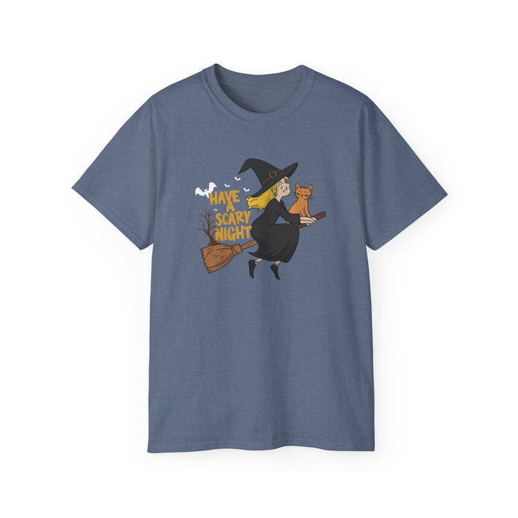 Halloween Witch T-Shirt, Funny Tee, Spooky Apparel, Costume Party Shirt, Fall Fashion, Trick or Treat Printify
