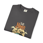 Moon Magic Unisex Garment-Dyed T-shirt, Vintage Car Tee, Astrology Gift, Casual Wear, Moon Lover Apparel, Unisex Soft T-shirt Printify