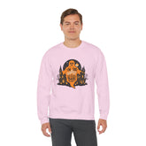 Unisex Halloween Ghost Sweatshirt - Spooky Vibes, Cozy Apparel, Perfect for Fall, Ghost Lover Gift, Halloween Celebration Printify