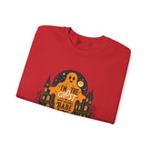 Unisex Halloween Ghost Sweatshirt - Spooky Vibes, Cozy Apparel, Perfect for Fall, Ghost Lover Gift, Halloween Celebration Printify