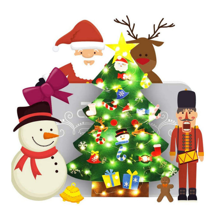 Felt Christmas Tree Ornaments My Store