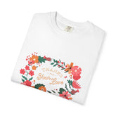 Floral Thank You T-Shirt, Comfortable Gift Tee, Unisex Floral Tee, Casual Style Shirt, Appreciation Day Gift, Everyday Wear Printify