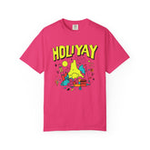 Holi-Yay Graphic T-Shirt, Fun Summer Tee, Unique Gift, Casual Wear, Birthday, Holiday Celebration, Unisex Apparel Printify