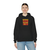 New Year Celebration Hoodie Goodbye 2025 Welcome 2026 Sweatshirt Cozy Gift Friends Unisex Pullover Trendy Winter Fashion Heavy Blend Hooded Printify