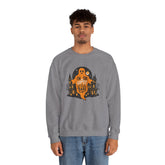 Unisex Halloween Ghost Sweatshirt - Spooky Vibes, Cozy Apparel, Perfect for Fall, Ghost Lover Gift, Halloween Celebration Printify