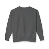 Unisex Lightweight Crewneck Sweatshirt - Nightmare Before Coffee Printify