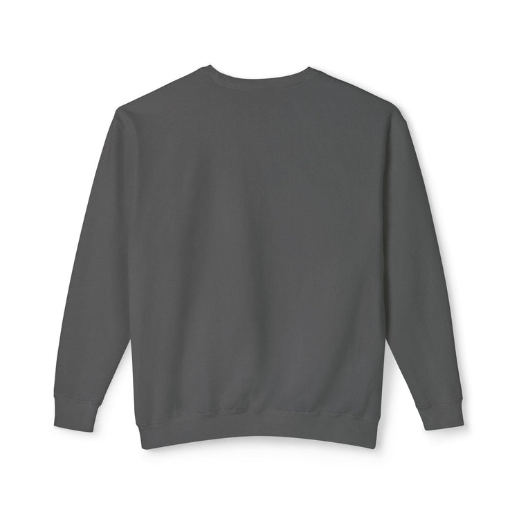 Unisex Lightweight Crewneck Sweatshirt - Nightmare Before Coffee Printify