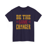 Unisex Oversized Tee: Be the Game Changer Shirt, Motivational Gift, Casual Wear, Workout Attire, Unisex Cotton Top Printify