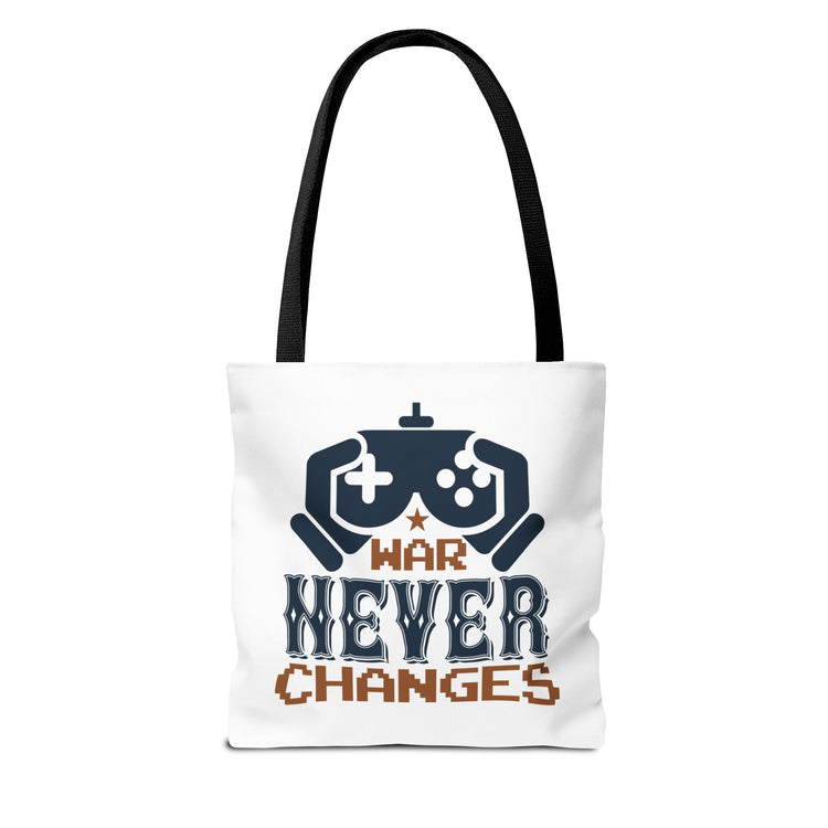 Gamer Tote Bag - War Never Changes, Video Game Bag, Gift for Gamers, Gaming Merchandise, Eco-Friendly Canvas Bag Printify
