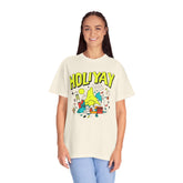 Holi-Yay Graphic T-Shirt, Fun Summer Tee, Unique Gift, Casual Wear, Birthday, Holiday Celebration, Unisex Apparel Printify