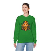 Unisex Halloween Ghost Sweatshirt - Spooky Vibes, Cozy Apparel, Perfect for Fall, Ghost Lover Gift, Halloween Celebration Printify