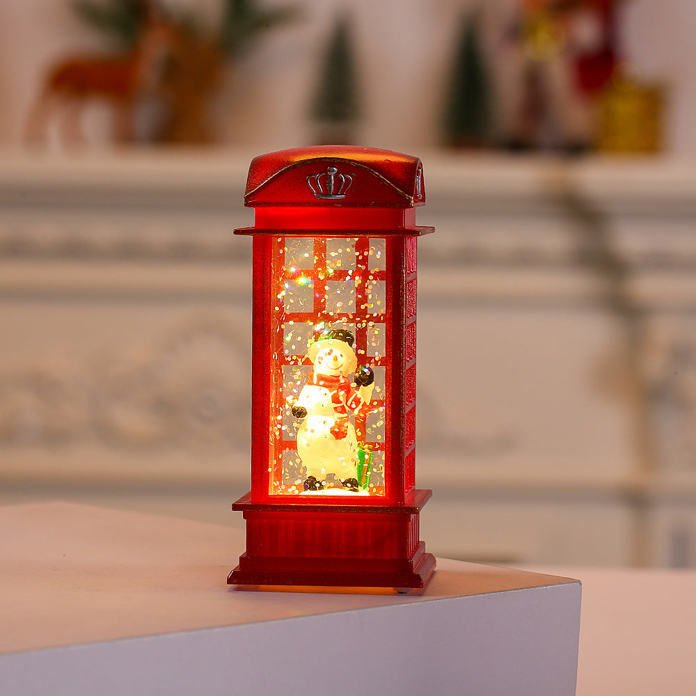 Christmas Decoration Small Oil Lamp Interior Portable LED Lamp My Store