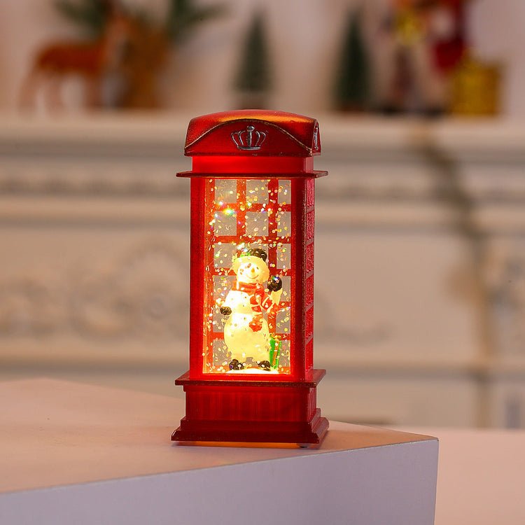 Christmas Decoration Small Oil Lamp Interior Portable LED Lamp My Store
