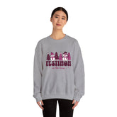 Festive Crewneck Sweatshirt with Fun Holiday Design, Cozy Winter Wear, Christmas Gift, Comfy Sweater, Unisex Holiday Apparel Printify