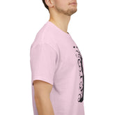 Whimsical Forest Silhouette Tee, Unisex Heavy Cotton T-Shirt, Fall Fashion, Halloween Shirt, Nature Lover Gift Printify