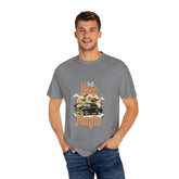 Moon Magic Unisex Garment-Dyed T-shirt, Vintage Car Tee, Astrology Gift, Casual Wear, Moon Lover Apparel, Unisex Soft T-shirt Printify