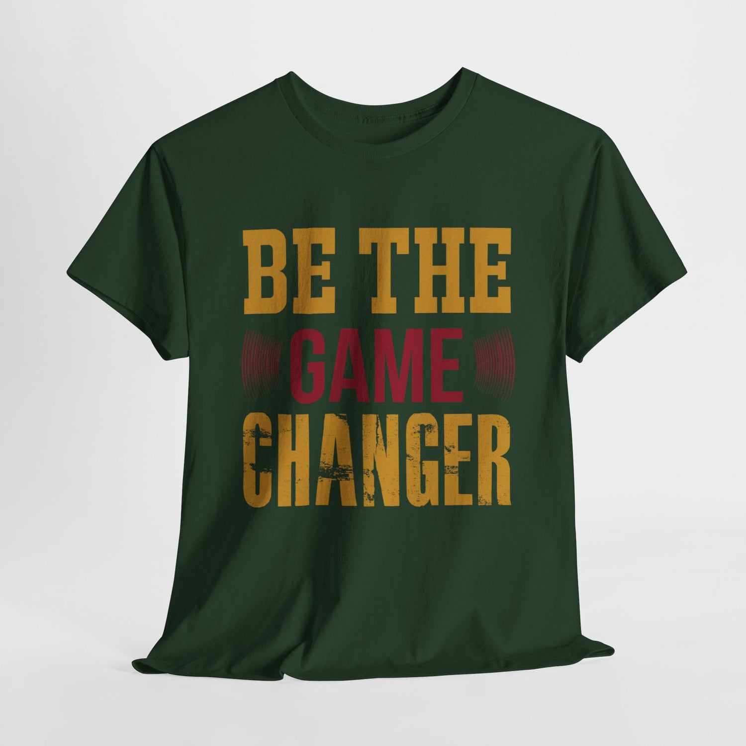 Unisex Oversized Tee: Be the Game Changer Shirt, Motivational Gift, Casual Wear, Workout Attire, Unisex Cotton Top Printify