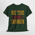 Unisex Oversized Tee: Be the Game Changer Shirt, Motivational Gift, Casual Wear, Workout Attire, Unisex Cotton Top Printify