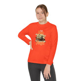 Youth Long Sleeve Competitor Tee - Vibrant Graphic Tee for Kids, Perfect for Casual Outings, Halloween, Parties, Everyday Wear, Unique [...] Printify