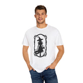 Witchy Garment-Dyed T-Shirt | Halloween Fashion Unisex Tee | Spooky Fall Apparel | Witch Costume Essential Printify
