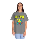 Holi-Yay Graphic T-Shirt, Fun Summer Tee, Unique Gift, Casual Wear, Birthday, Holiday Celebration, Unisex Apparel Printify