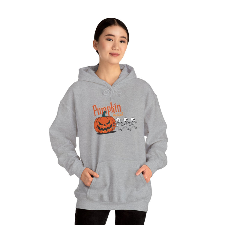 Halloween Pumpkin Sweatshirt, Spooky Fall Apparel, Cozy Hoodie, Unisex Halloween Clothing, Perfect Gift for Halloween Printify