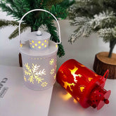 Christmas Candle Lights LED Small Lanterns Wind Lights Electronic Candles Nordic Style Creative Holiday Decoration Decorations My Store