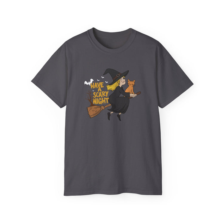 Halloween Witch T-Shirt, Funny Tee, Spooky Apparel, Costume Party Shirt, Fall Fashion, Trick or Treat Printify
